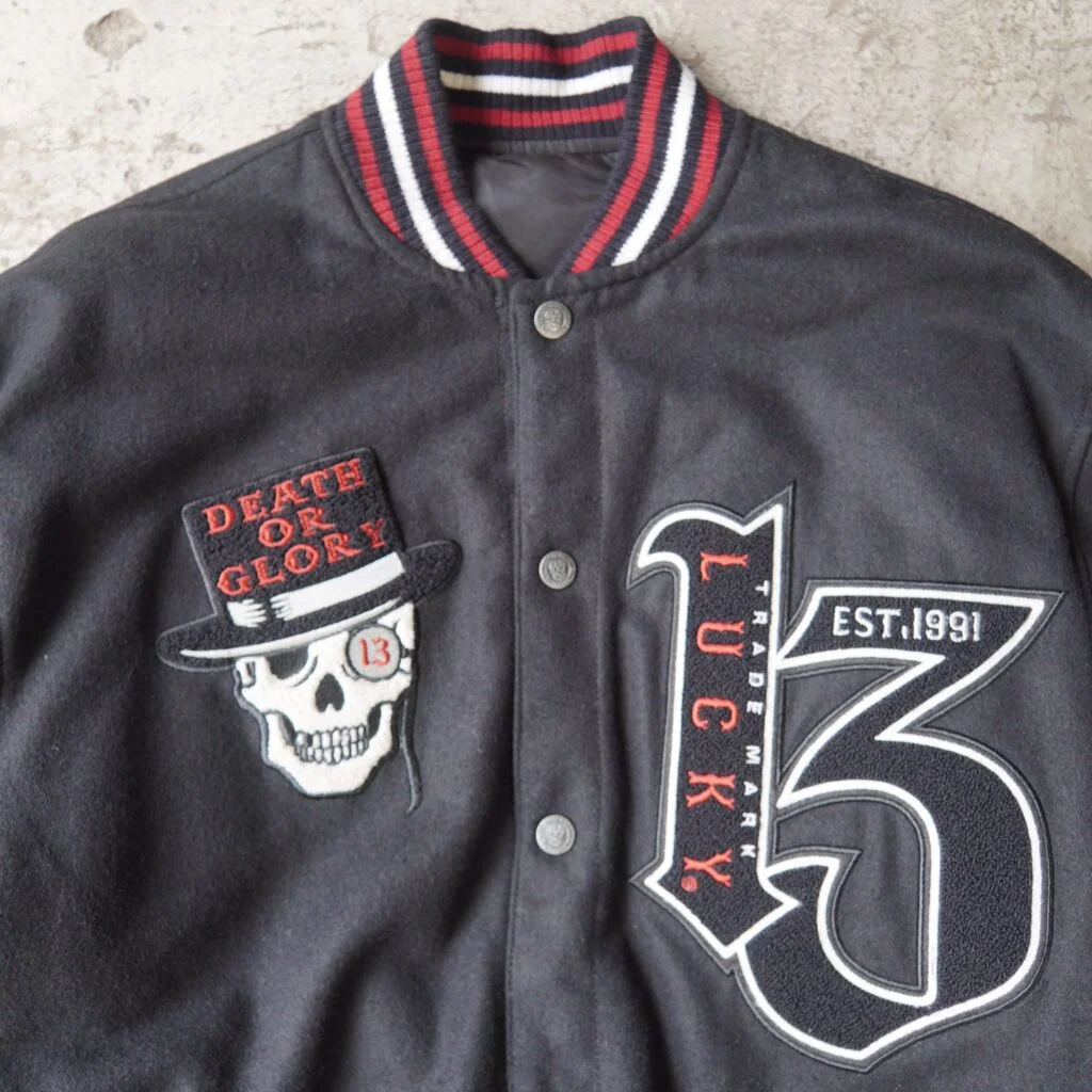 LUCKY – 13 Jacket REVERSIBLE Limited Edition Two Faced Skull