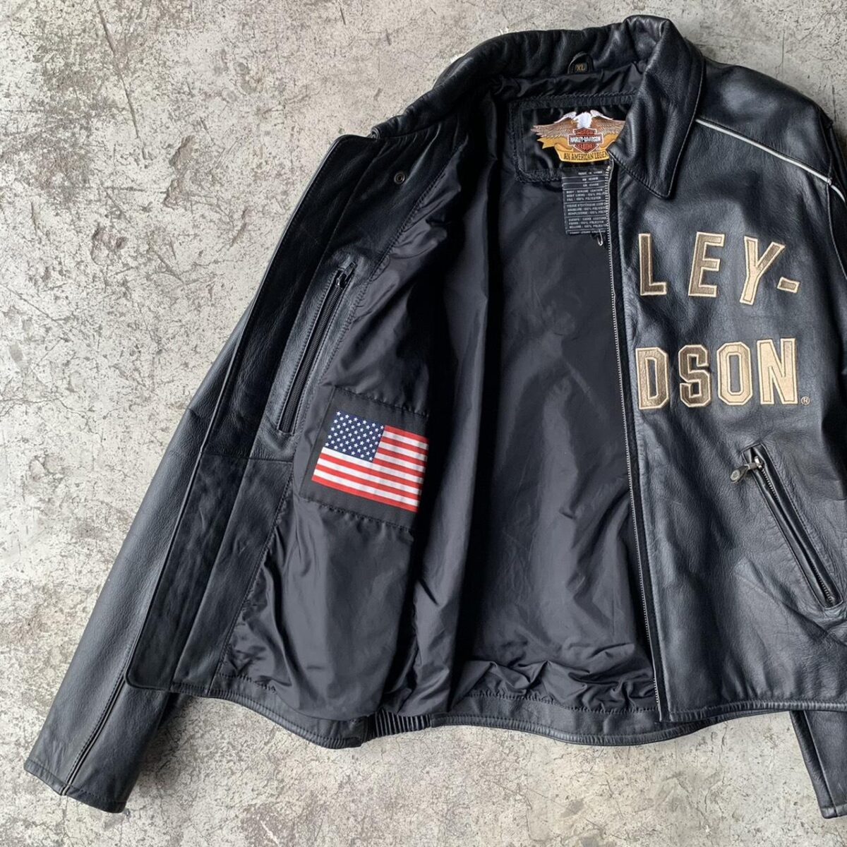 HARLEY-DAVIDSON LEATHER JACKET - SMITHSVINTAGECLUB