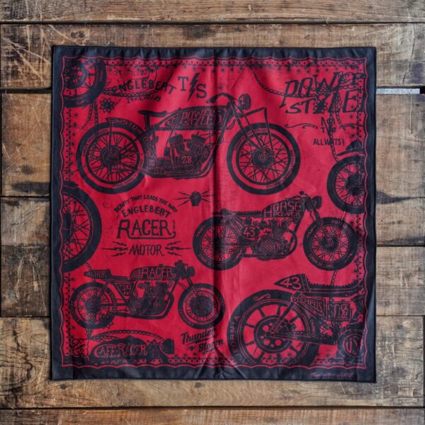 ผ้าเช็ดหน้าลาย ENGLEBERT(RED)