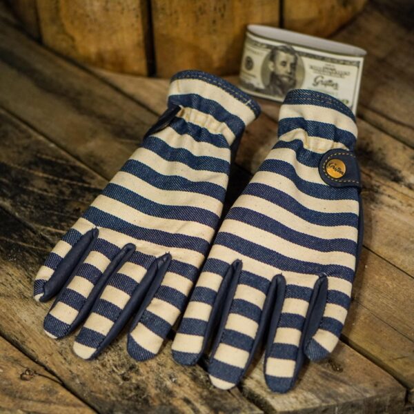 Grifter Gloves - Folsom Gloves - Prison Stripe
