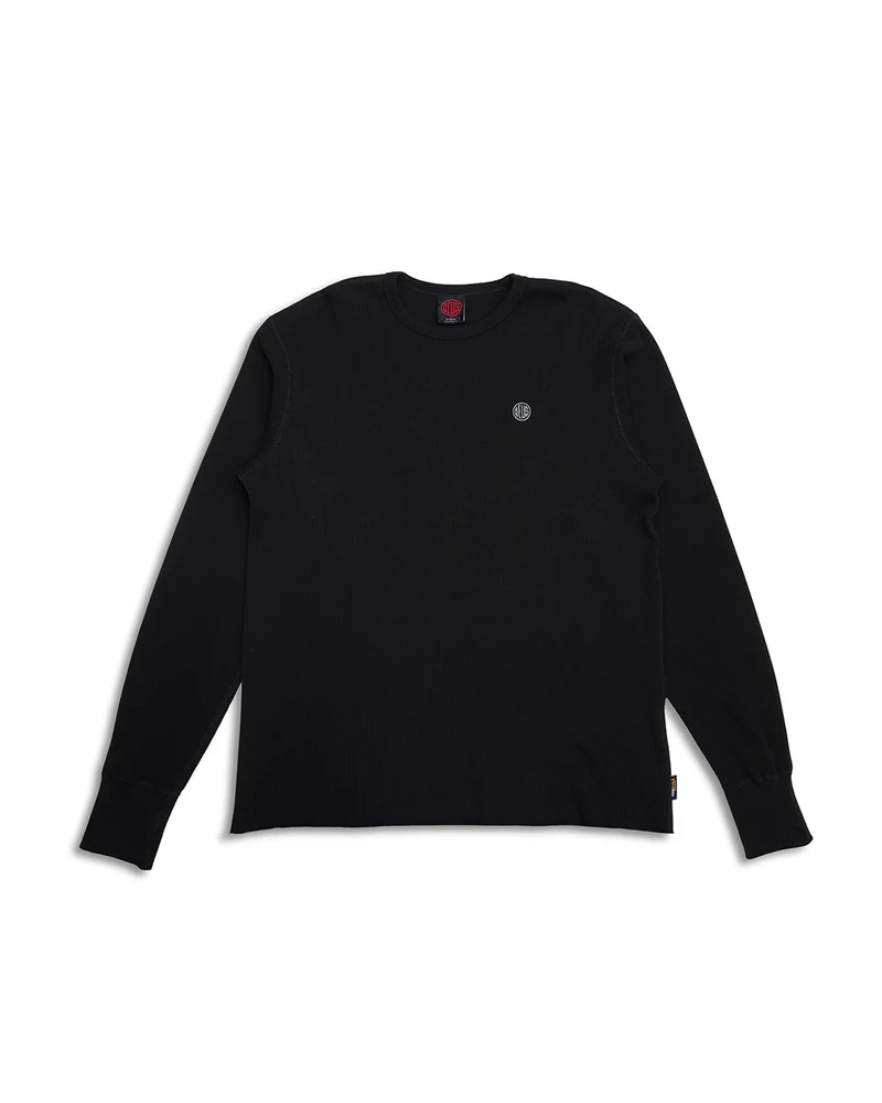 DEUS EX MACHINA RIDERS FRIEND THERMAL TOP – BLACK