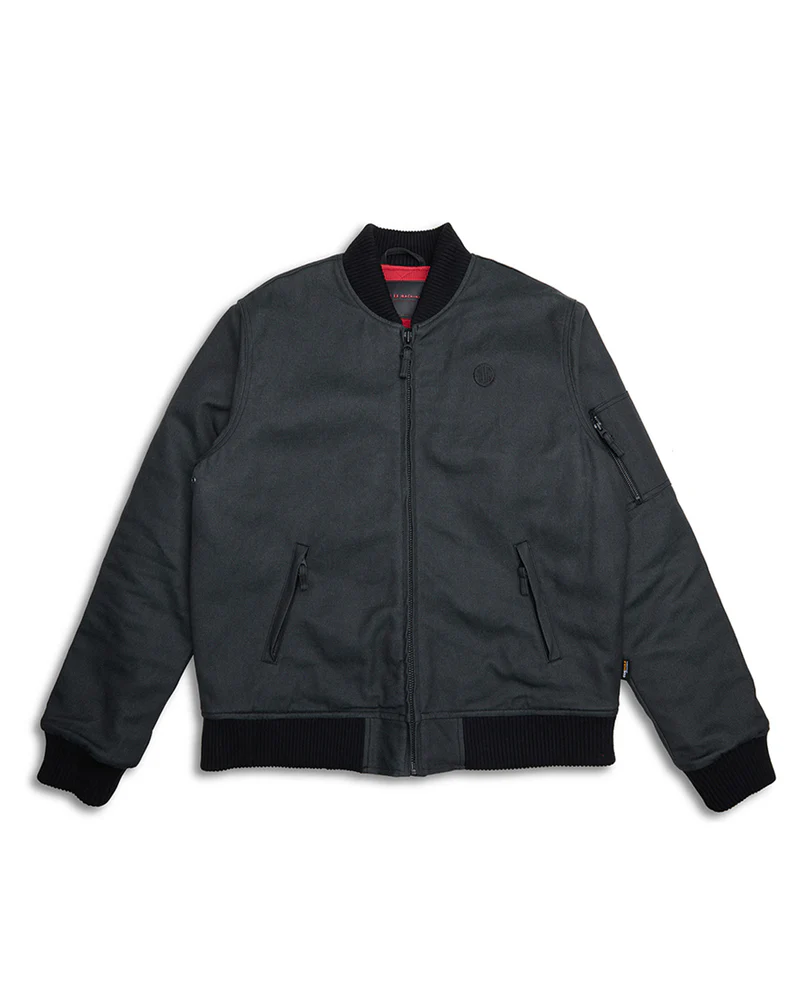 DEUS EX MACHINA RIDERS FRIEND BOMBER – BLACK