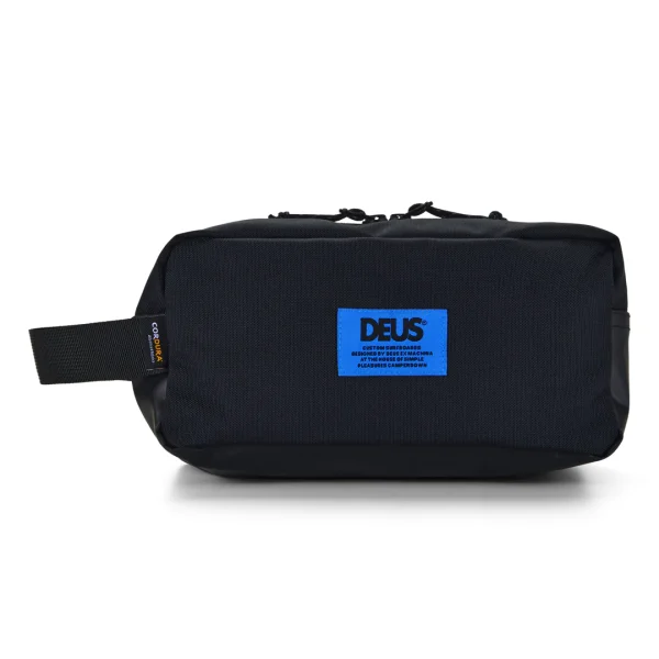SHORELINE WASH BAG - BLACK